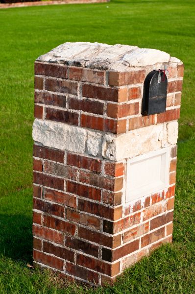 Brick Mailbox Installation in Longmont