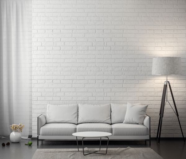 White Brick Installation in Longmont