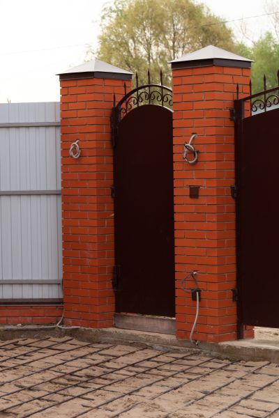 Brick Columns Installation in Longmont