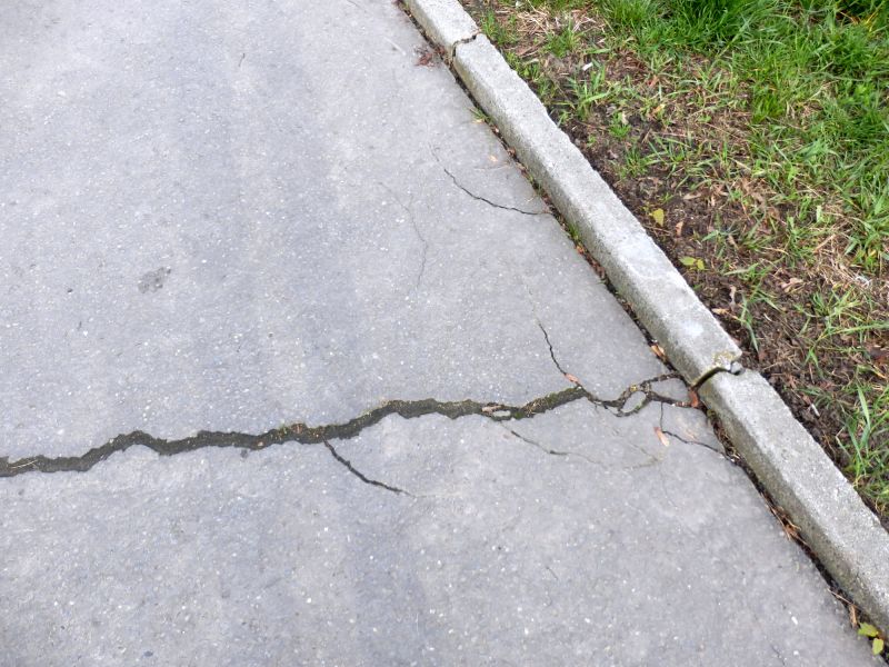 Stone Sidewalk Repair